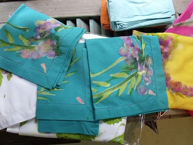 Fabric napkins