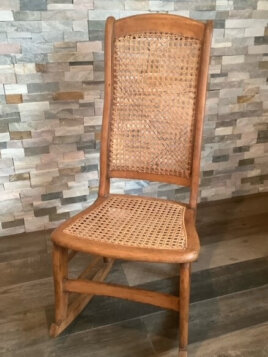 Caned chair photo Caned chair photo