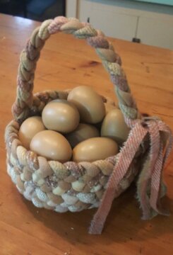 Egg basket photo Egg basket photo