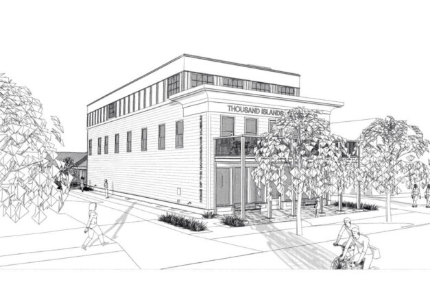 northwest An architectural rendition by Taylored Architecture shows the completed 3-story building.