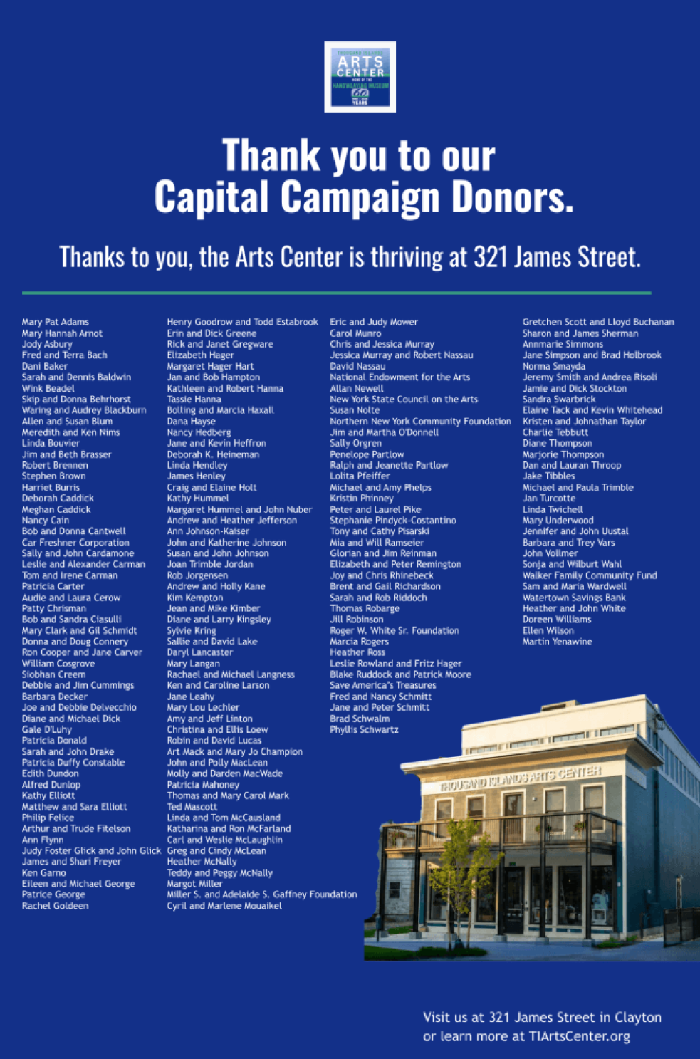 Local Newspaper Ad With Donor 9.22.26 (11 x 17 in)